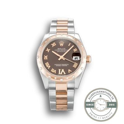 Superclone Rolex Lady-Datejust 178341 31mm Chocolate Dial - Affordable Luxury Replica Timepiece