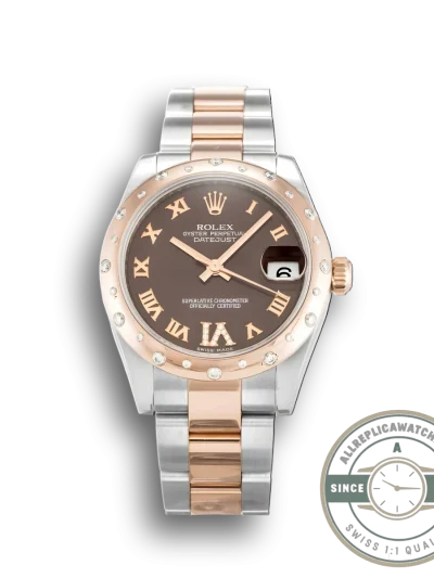 Superclone Rolex Lady-Datejust 178341 31mm Chocolate Dial - Affordable Luxury Replica Timepiece