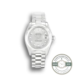 Superclone Rolex Lady-Datejust 179166 26mm Silver Dial - Top-Tier Swiss Replica Watch