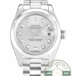Superclone Rolex Lady-Datejust 179166 26mm Silver Dial - Luxury Replica Watch