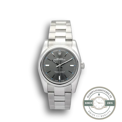 Superclone Rolex Oyster Perpetual Lady 31mm Dial Black 177200 - Top-Tier Swiss Replica Watch