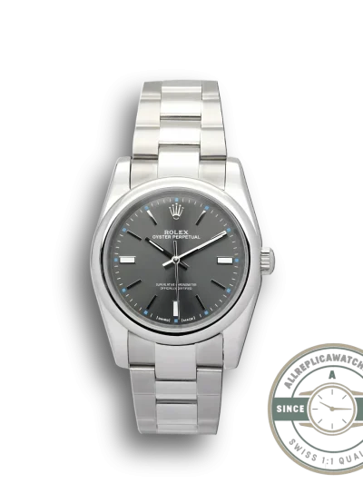 Superclone Rolex Oyster Perpetual Lady 31mm Dial Black 177200 - Top-Tier Swiss Replica Watch