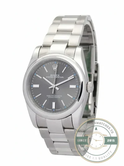 Superclone Rolex Oyster Perpetual Lady 31mm Dial Black 177200 - 1:1 Swiss Replica Watch