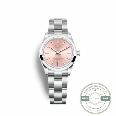 Superclone Rolex Oyster Perpetual Lady 31mm Dial Pink 277200 - High-Grade Replica Watch