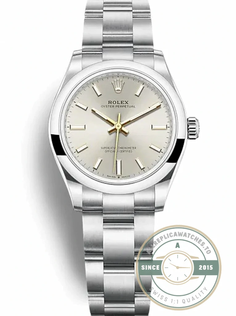 Superclone Rolex Oyster Perpetual Lady 31mm Dial Silver 277200 - Swiss-Made Clone Watch
