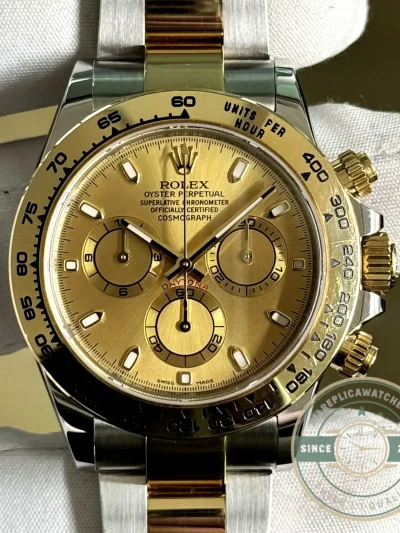 Superclone Rolex Super Universe Chronograph Daytona 116503 Gold Dial - Top-Tier Swiss Replica Watch