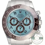 Superclone Rolex Super Universe Chronograph Daytona 116506 Ice Blue Arabic Dial - Affordable Super Clone Watch