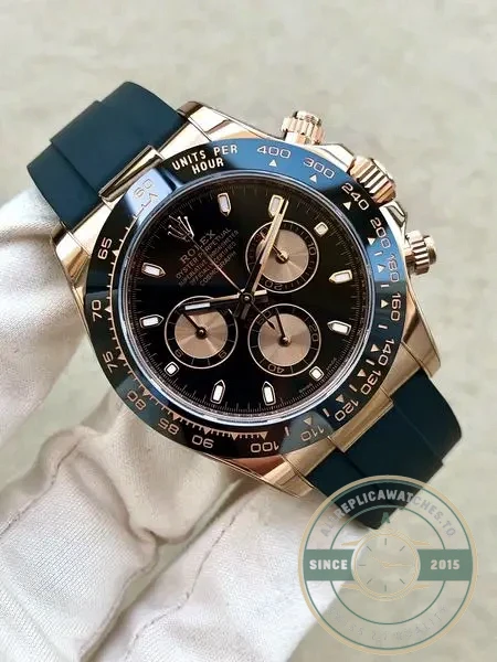Superclone Rolex Super Universe Chronograph Daytona 116515 Black Dial - 1:1 Swiss Replica Watch