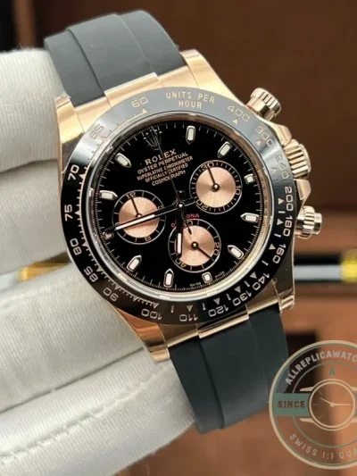 Superclone Rolex Super Universe Chronograph Daytona 116515 Black Dial - Budget Luxury Replica Watch