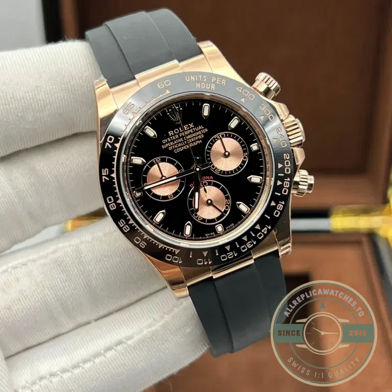 Superclone Rolex Super Universe Chronograph Daytona 116515 Black Dial - Budget Luxury Replica Watch
