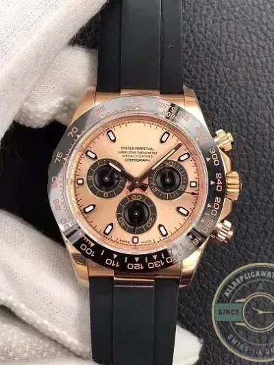 Superclone Rolex Super Universe Chronograph Daytona 116515 Rose Gold Dial - Top-Tier Swiss Replica Watch