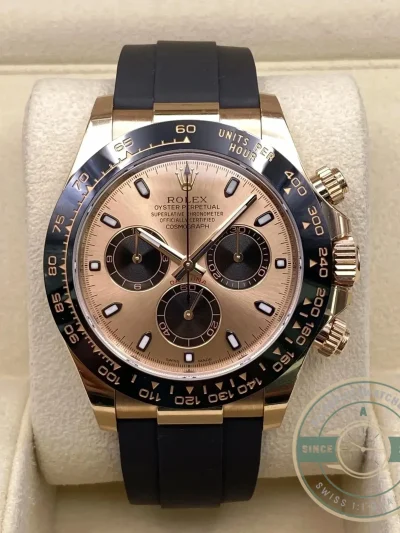 Superclone Rolex Super Universe Chronograph Daytona 116515 Rose Gold Dial - Budget Luxury Replica Watch