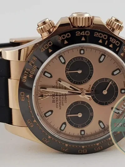 Superclone Rolex Super Universe Chronograph Daytona 116515 Rose Gold Dial - Factory Super Clone Watch
