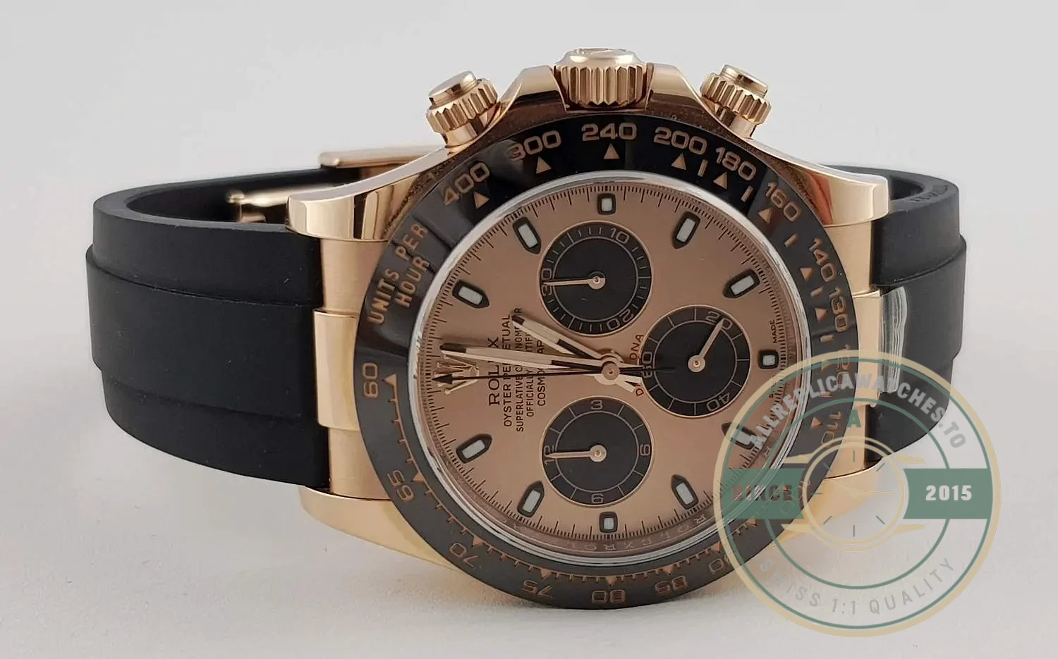 Superclone Rolex Super Universe Chronograph Daytona 116515 Rose Gold Dial - Factory Super Clone Watch