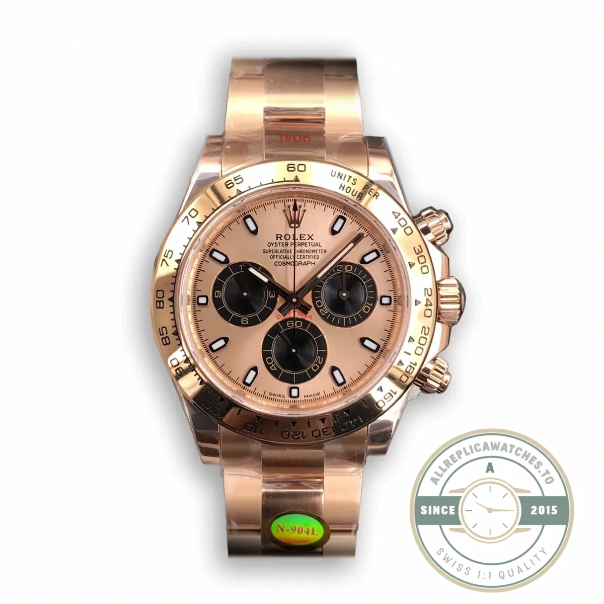 Superclone Rolex Super Universe Chronograph Daytona m116505 Rose Gold Dial - Factory Super Clone Watch