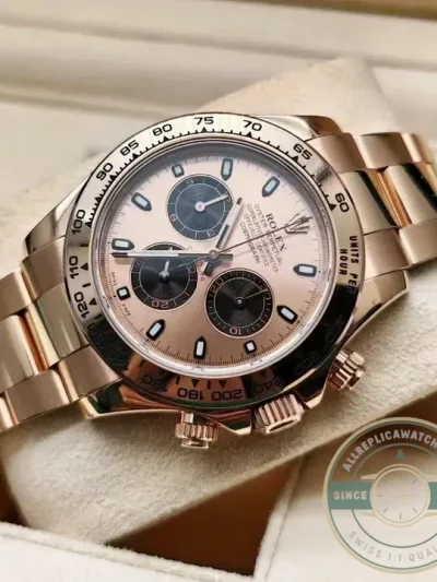 Superclone Rolex Super Universe Chronograph Daytona m116505 Rose Gold Dial - Top-Tier Swiss Replica Watch