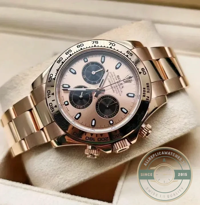 Superclone Rolex Super Universe Chronograph Daytona m116505 Rose Gold Dial - Top-Tier Swiss Replica Watch