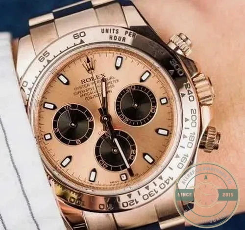 Superclone Rolex Super Universe Chronograph Daytona m116505 Rose Gold Dial - 1:1 Swiss Replica Watch