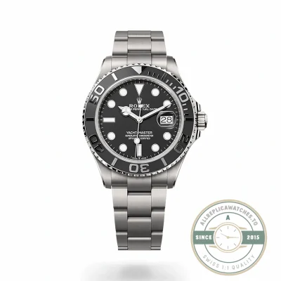 Superclone Rolex Yacht-Master series m226627-0001 42mm titanium - 1:1 Swiss Replica Watch