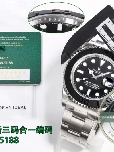 Superclone Rolex Yacht-Master series m226627-0001 42mm titanium - High-Grade Replica Watch