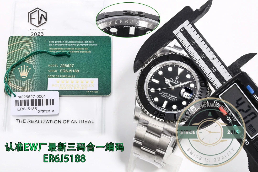Superclone Rolex Yacht-Master series m226627-0001 42mm titanium - High-Grade Replica Watch