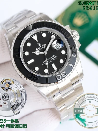 Superclone Rolex Yacht-Master series m226627-0001 42mm titanium - Affordable Luxury Replica Timepiece