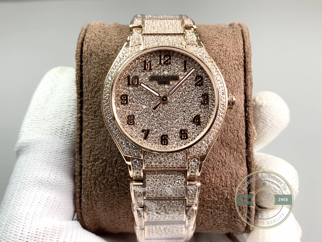 Replica Patek Philippe TWENTY~4 Automatic 36 mm, Rose Gold, 7300-1450R-001