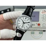 Clone Calatrava Patek 6119R-003 White Gold 39mm White Dial - Top-Tier Swiss Replica Watch