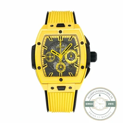 Clone Hublot Spirit of Big Bang Yellow Ceramic 642.CY.011Y.RX - Best Quality Replica Watch