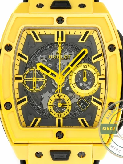 Clone Hublot Spirit of Big Bang Yellow Ceramic 642.CY.011Y.RX - Top-Tier Swiss Replica Watch