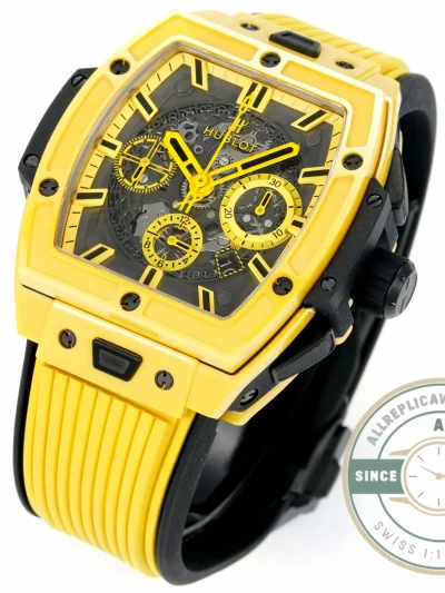Clone Hublot Spirit of Big Bang Yellow Ceramic 642.CY.011Y.RX - Factory Super Clone Watch