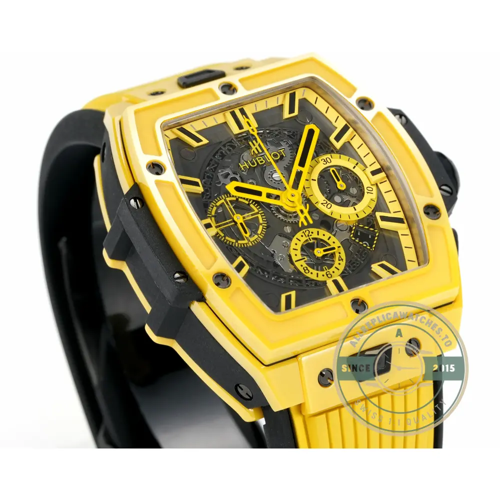 Clone Hublot Spirit of Big Bang Yellow Ceramic 642.CY.011Y.RX - Swiss-Made Clone Watch