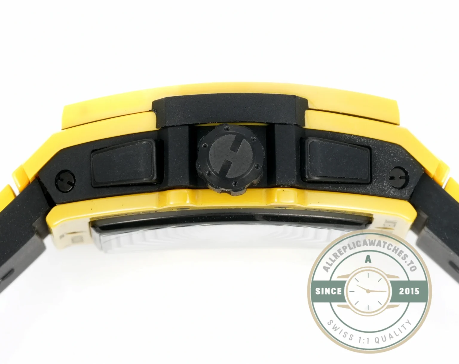 Clone Hublot Spirit of Big Bang Yellow Ceramic 642.CY.011Y.RX - Swiss Movement Replica Watch