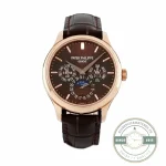 Clone Patek Complication 5140R-012 Rose Gold 37.2mm Brown Dial - Luxury Replica Watch