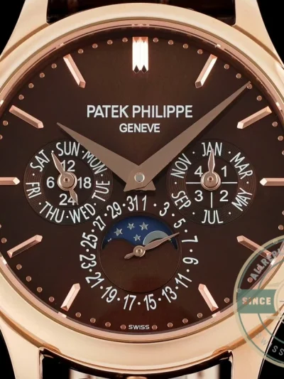 Clone Patek Complication 5140R-012 Rose Gold 37.2mm Brown Dial - Swiss-Made Clone Watch