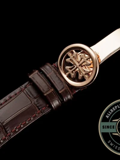 Clone Patek Complication 5140R-012 Rose Gold 37.2mm Brown Dial - Top-Tier Swiss Replica Watch