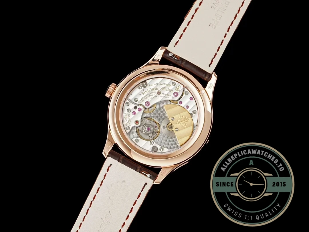 Clone Patek Complication 5140R-012 Rose Gold 37.2mm Brown Dial - 1:1 Swiss Replica Watch