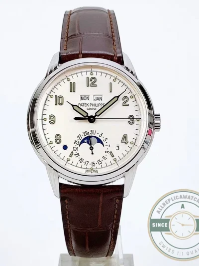 Clone Patek Philippe 5320G-003 Grand Complications 40mm Cream Dial - High-Grade Replica Watch