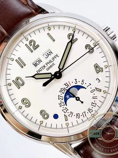 Clone Patek Philippe 5320G-003 Grand Complications 40mm Cream Dial - High-Grade Replica Watch