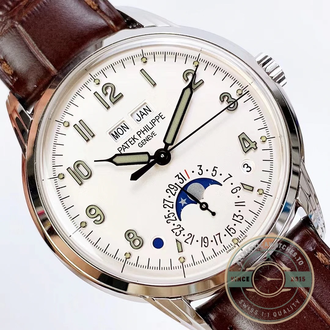 Clone Patek Philippe 5320G-003 Grand Complications 40mm Cream Dial - High-Grade Replica Watch