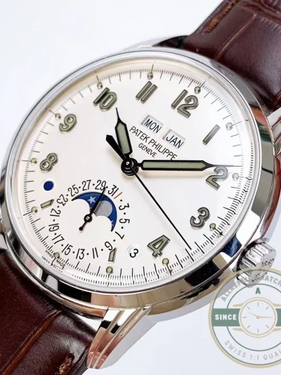 Clone Patek Philippe 5320G-003 Grand Complications 40mm Cream Dial - Best Quality Replica Watch