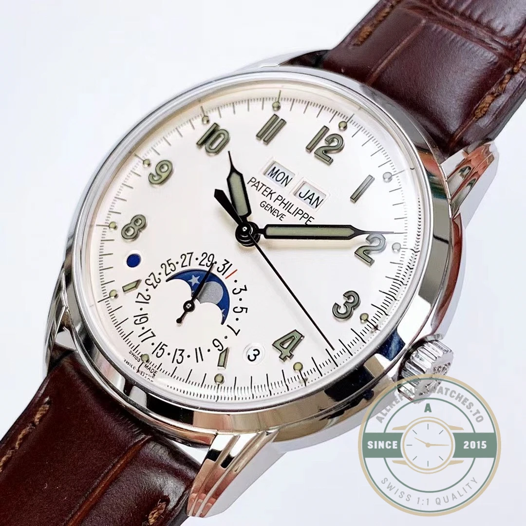 Clone Patek Philippe 5320G-003 Grand Complications 40mm Cream Dial - Best Quality Replica Watch