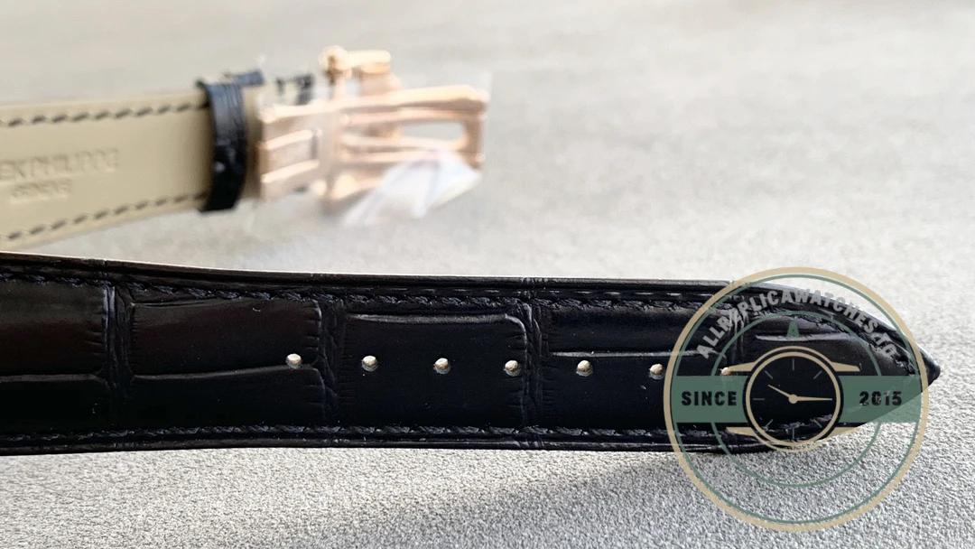 Clone Patek Tourbillon Moonphase Black Dial - Factory Super Clone Watch