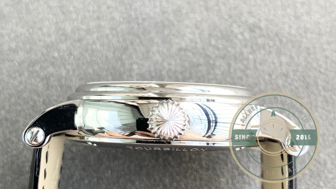 Clone Patek Tourbillon Moonphase Black Dial - Factory Super Clone Watch