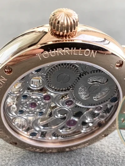 Clone Patek Tourbillon Moonphase Black Dial - Top-Tier Swiss Replica Watch