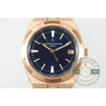 Clone Vacheron Constantin Overseas 4500V110R-B705 Rose Gold, Blue Dial - Factory Super Clone Watch