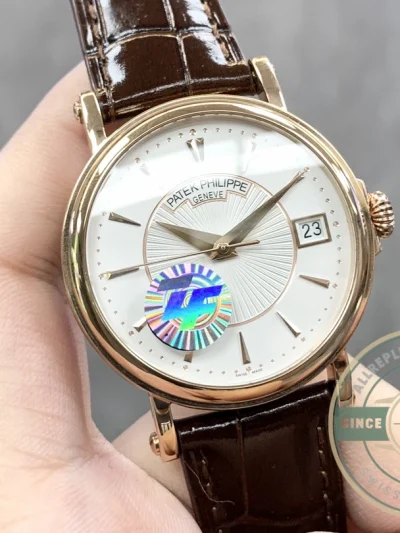 Replica Patek Calatrava Officer 5153R-001 Rose Gold 38mm - Premium Super Clone Watch
