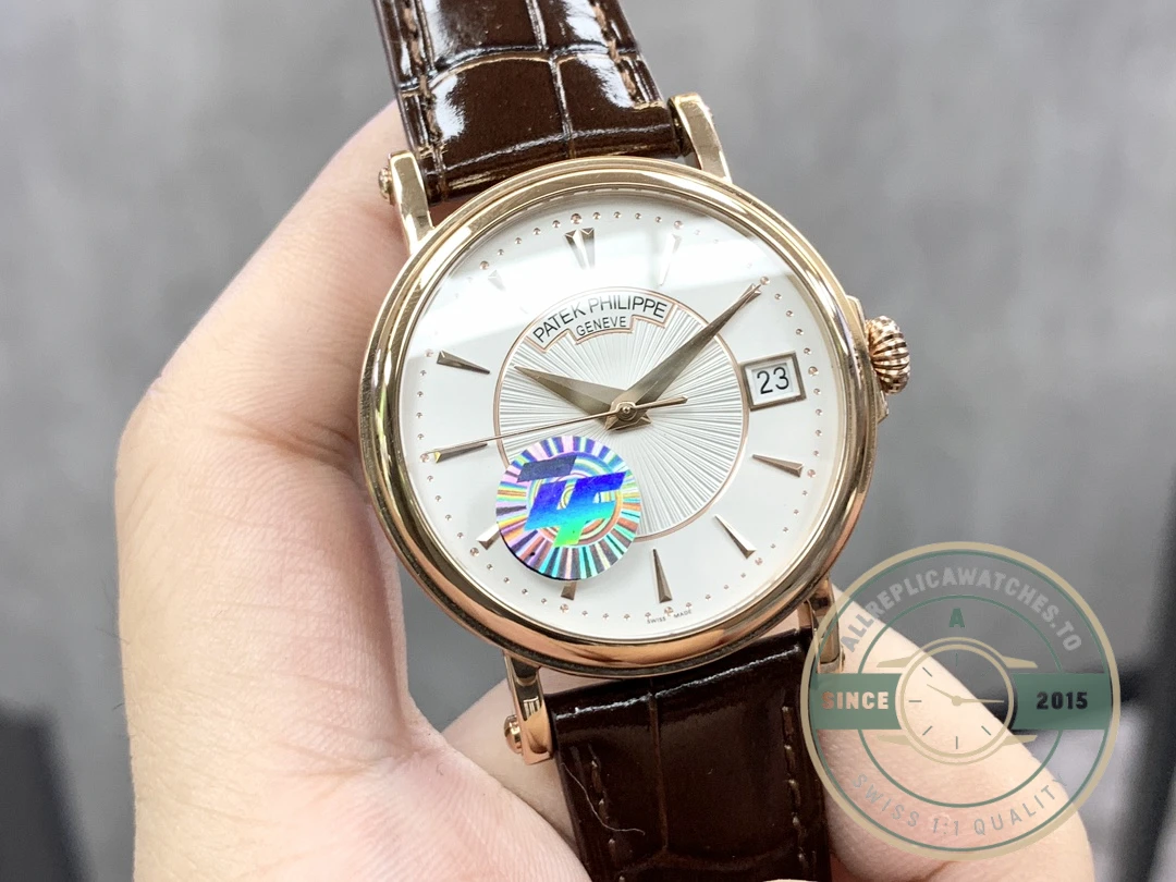 Replica Patek Calatrava Officer 5153R-001 Rose Gold 38mm - Premium Super Clone Watch