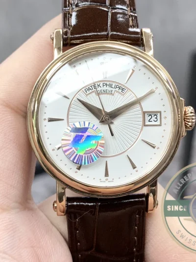 Replica Patek Calatrava Officer 5153R-001 Rose Gold 38mm - Affordable Luxury Replica Timepiece