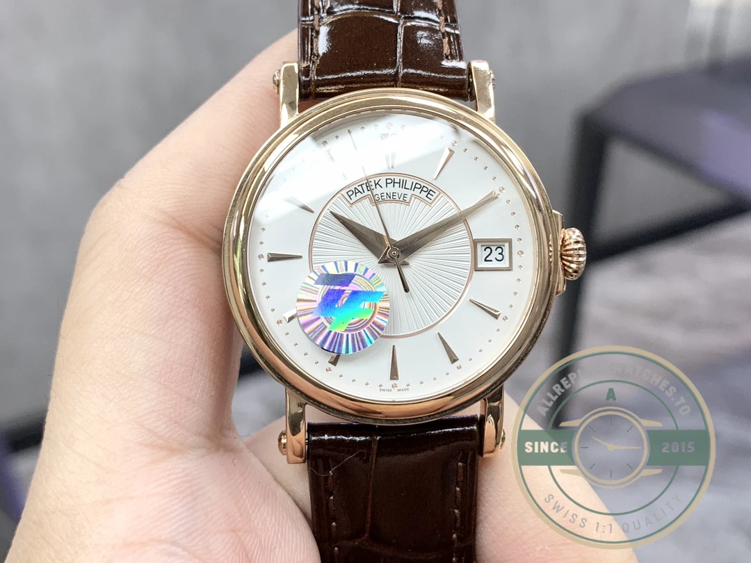 Replica Patek Calatrava Officer 5153R-001 Rose Gold 38mm - Affordable Luxury Replica Timepiece